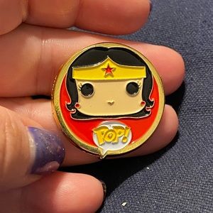 Wonder Woman Funko POP pin $12